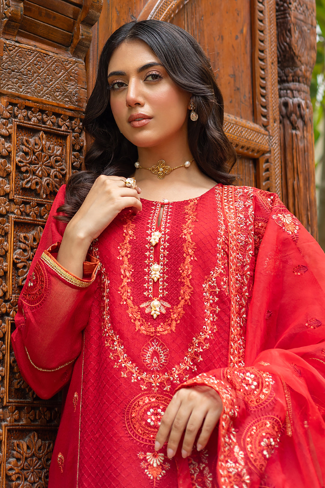 Zellbury | Summer Pret | Embroidered Kurta Dupatta Trouser - 3222 -  Zellbury Women Luxury Pret - Original Designer Dress - House of Maryam