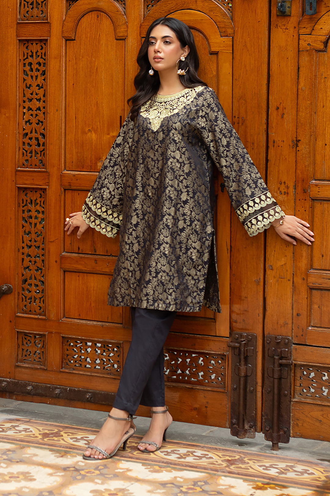 Zellbury | Summer Pret | Embroidered Kurta Trouser - 3265 -  Zellbury Women Luxury Pret - Original Designer Dress - House of Maryam