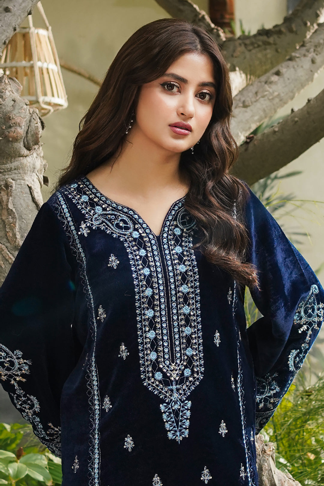 Zellbury | Winter Pret | Embroidered Kurta Trouser - 3276 -  Zellbury Women Luxury Pret - Original Designer Dress - House of Maryam
