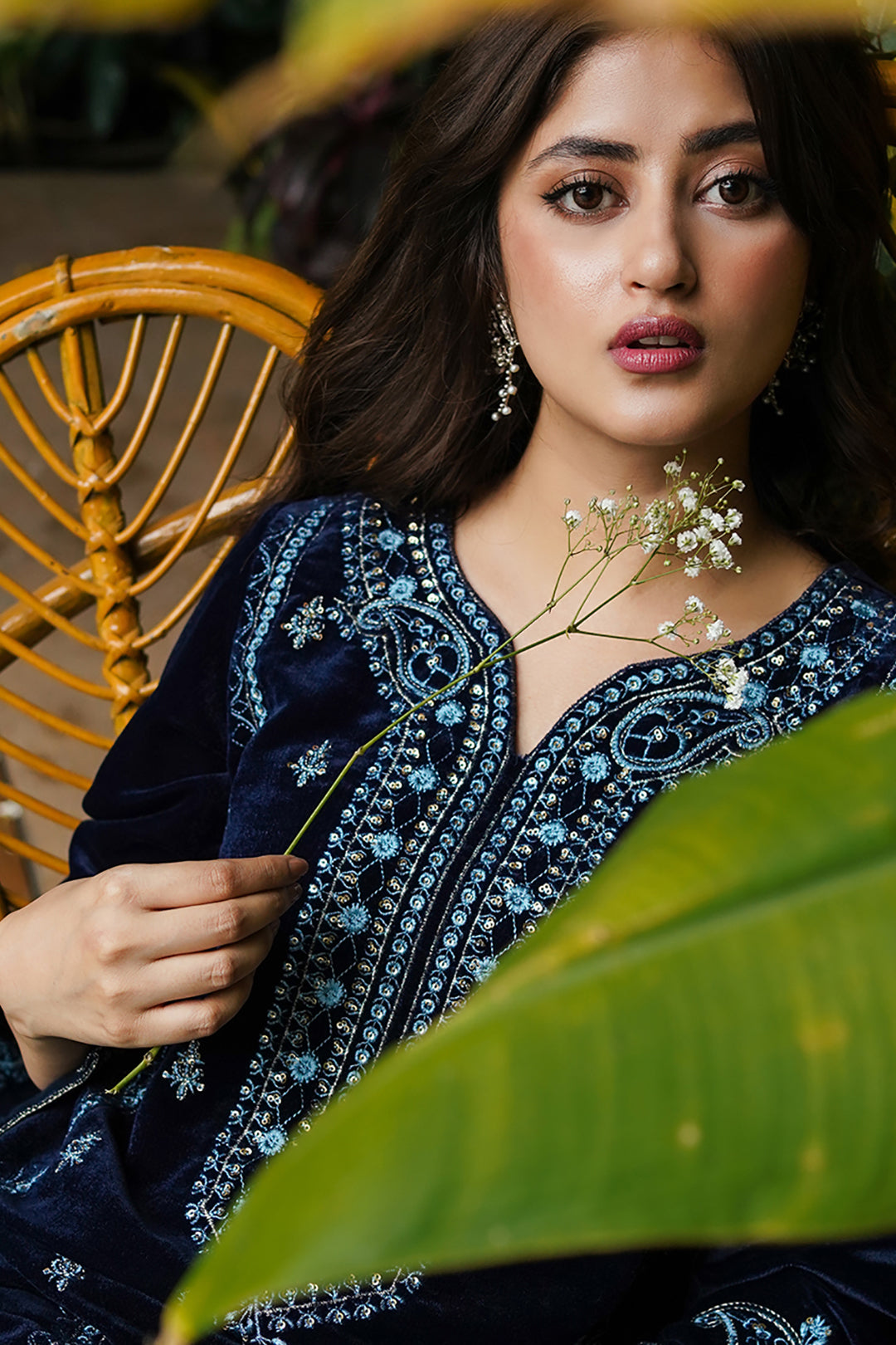 Zellbury | Winter Pret | Embroidered Kurta Trouser - 3276 -  Zellbury Women Luxury Pret - Original Designer Dress - House of Maryam