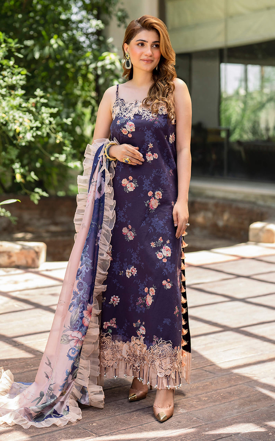 Asifa and Nabeel | Meraki Summer Vol 2 | Zahra MK-13 by Designer Asifa and Nabeel - House of Maryam - Pakistani Designer Ethnic Wear in {{ shop.shopifyCountryName }}