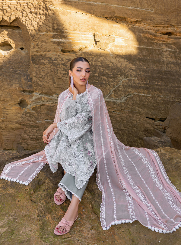 Zainab chottani | Luxury Chikankari 24 | LANA - 10A by Designer Zainab Chottani - House of Maryam - Pakistani Designer Ethnic Wear in {{ shop.shopifyCountryName }}