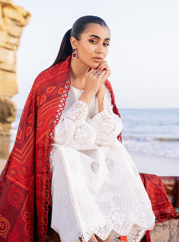 Zainab chottani | Luxury Chikankari 24 | CHUNARI - 3A -  Zainab Chottani Luxury - Original Designer Dress - House of Maryam
