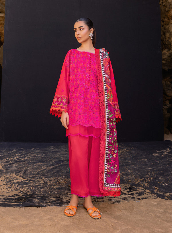 Zainab chottani | Luxury Chikankari 24 | LAALI - 6B by Designer Zainab Chottani - House of Maryam - Pakistani Designer Ethnic Wear in {{ shop.shopifyCountryName }}