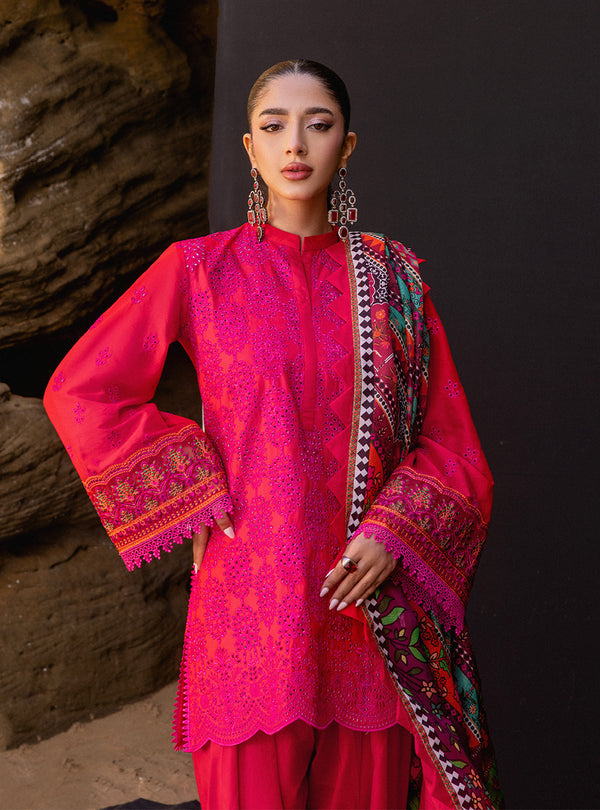 Zainab chottani | Luxury Chikankari 24 | LAALI - 6B by Designer Zainab Chottani - House of Maryam - Pakistani Designer Ethnic Wear in {{ shop.shopifyCountryName }}