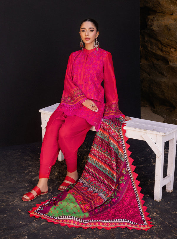 Zainab chottani | Luxury Chikankari 24 | LAALI - 6B by Zainab Chottani - House of Maryam