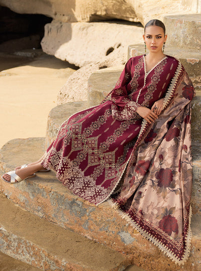 Zainab chottani | Luxury Chikankari 24 | AYSEL - 1B -  Zainab Chottani Luxury - Original Designer Dress - House of Maryam