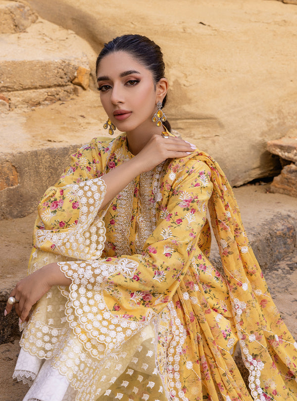 Zainab chottani | Luxury Chikankari 24 | ESME - 9B by Designer Zainab Chottani - House of Maryam - Pakistani Designer Ethnic Wear in {{ shop.shopifyCountryName }}