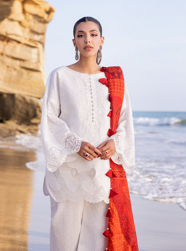 Zainab chottani | Luxury Chikankari 24 | CHUNARI - 3A -  Zainab Chottani Luxury - Original Designer Dress - House of Maryam