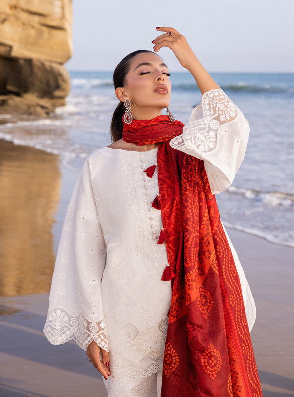 Zainab chottani | Luxury Chikankari 24 | CHUNARI - 3A -  Zainab Chottani Luxury - Original Designer Dress - House of Maryam