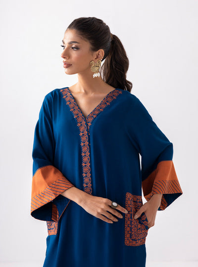 Zainab Chottani | Aara Casual Pret |  Electric Sapphire -  Zainab Chottani Ladies Clothes - Original Designer Dress - House of Maryam