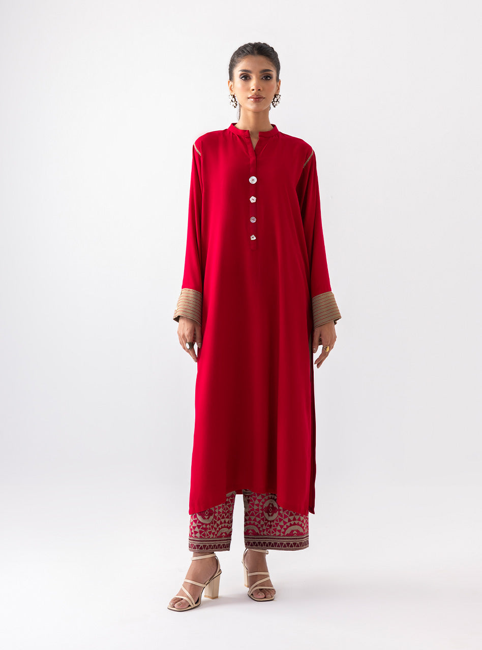 Zainab Chottani | Aara Casual Pret |  Prime Rose -  Zainab Chottani Ladies Clothes - Original Designer Dress - House of Maryam