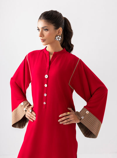 Zainab Chottani | Aara Casual Pret |  Prime Rose -  Zainab Chottani Ladies Clothes - Original Designer Dress - House of Maryam