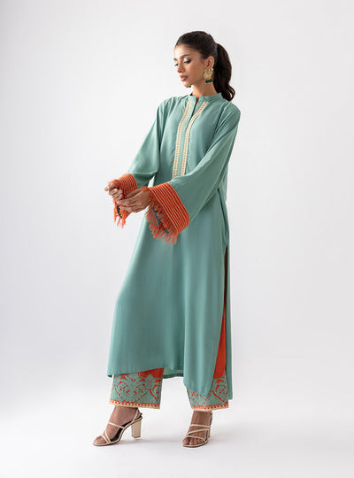 Zainab Chottani | Aara Casual Pret |  Olivia Glaze -  Zainab Chottani Ladies Clothes - Original Designer Dress - House of Maryam