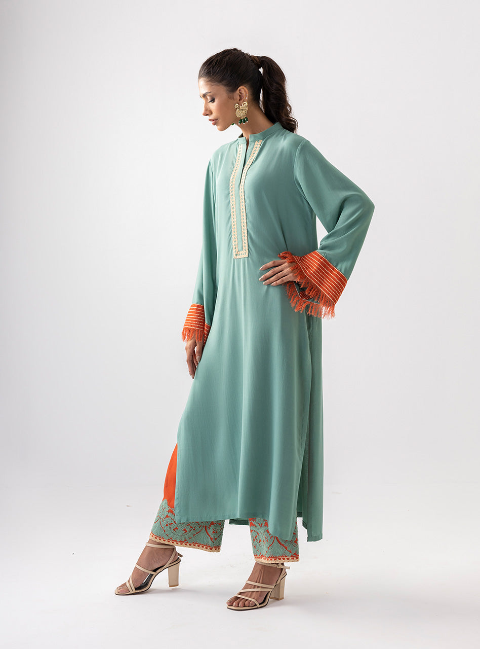 Zainab Chottani | Aara Casual Pret |  Olivia Glaze -  Zainab Chottani Ladies Clothes - Original Designer Dress - House of Maryam