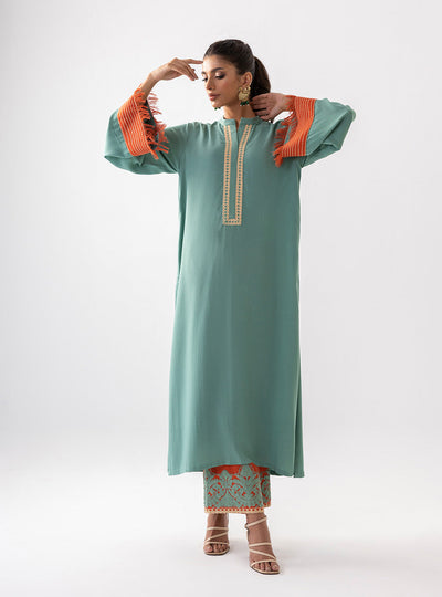 Zainab Chottani | Aara Casual Pret |  Olivia Glaze -  Zainab Chottani Ladies Clothes - Original Designer Dress - House of Maryam