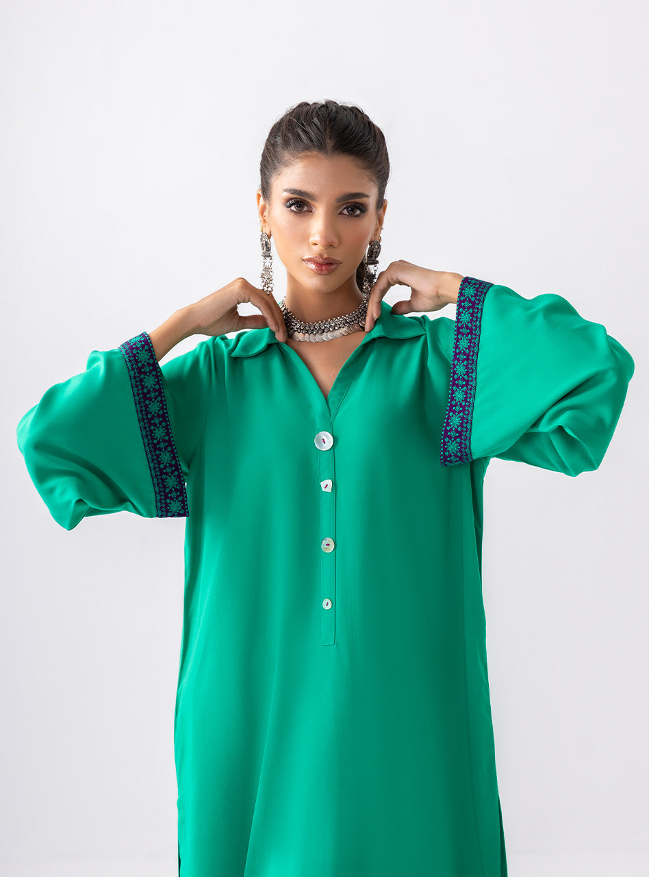 Zainab Chottani | Aara Casual Pret |  Serene Bloom -  Zainab Chottani Ladies Clothes - Original Designer Dress - House of Maryam