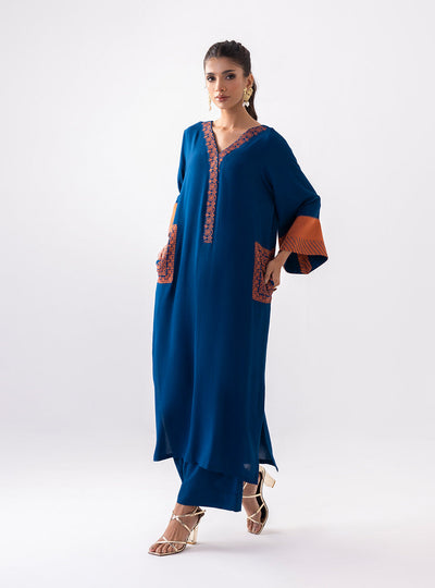 Zainab Chottani | Aara Casual Pret |  Electric Sapphire -  Zainab Chottani Ladies Clothes - Original Designer Dress - House of Maryam