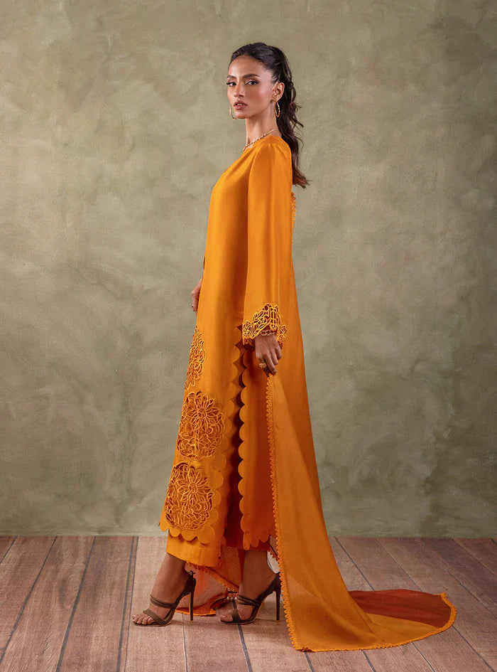 Zainab Chottani | Eid Edit 24 | Burning Amber by Designer Zainab Chottani - House of Maryam - Pakistani Designer Ethnic Wear in {{ shop.shopifyCountryName }}