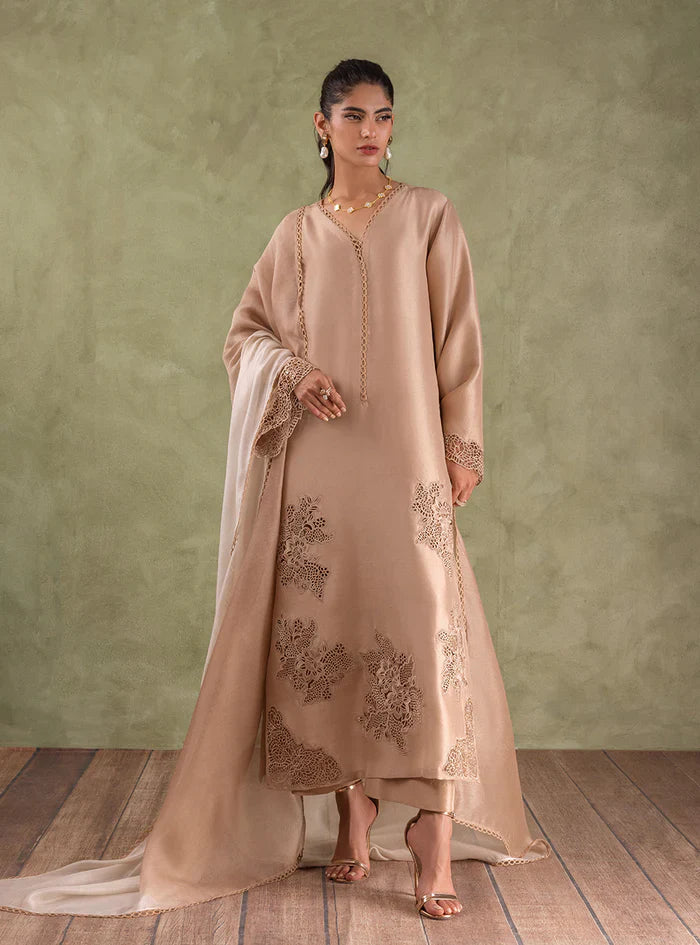 Zainab Chottani | Eid Edit 24 | Coral Champagne -  Zainab Chottani Formal - Original Designer Dress - House of Maryam