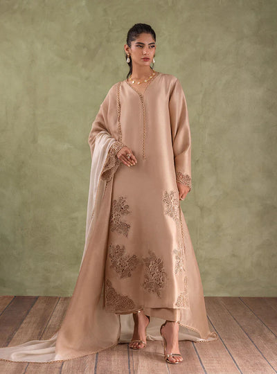 Zainab Chottani | Eid Edit 24 | Coral Champagne -  Zainab Chottani Formal - Original Designer Dress - House of Maryam