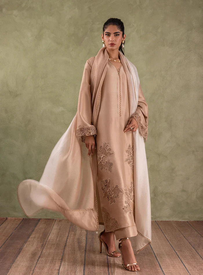 Zainab Chottani | Eid Edit 24 | Coral Champagne -  Zainab Chottani Formal - Original Designer Dress - House of Maryam