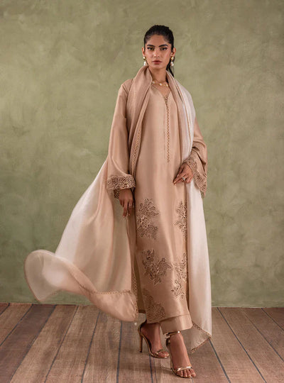 Zainab Chottani | Eid Edit 24 | Coral Champagne -  Zainab Chottani Formal - Original Designer Dress - House of Maryam
