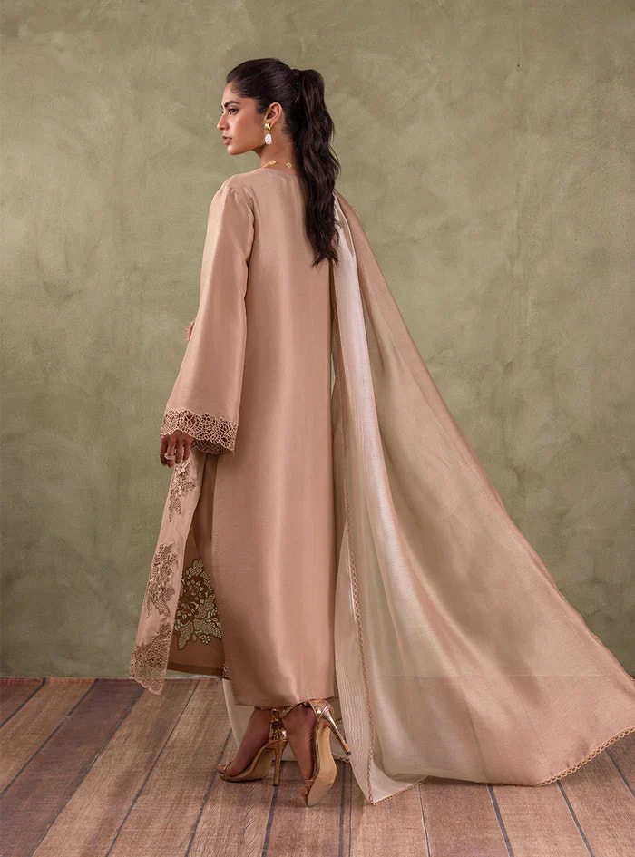 Zainab Chottani | Eid Edit 24 | Coral Champagne -  Zainab Chottani Formal - Original Designer Dress - House of Maryam