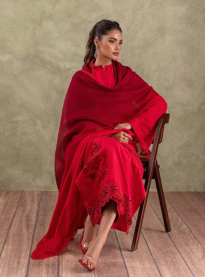 Zainab Chottani | Eid Edit 24 | Scarlet Rose by Designer Zainab Chottani - House of Maryam - Pakistani Designer Ethnic Wear in {{ shop.shopifyCountryName }}