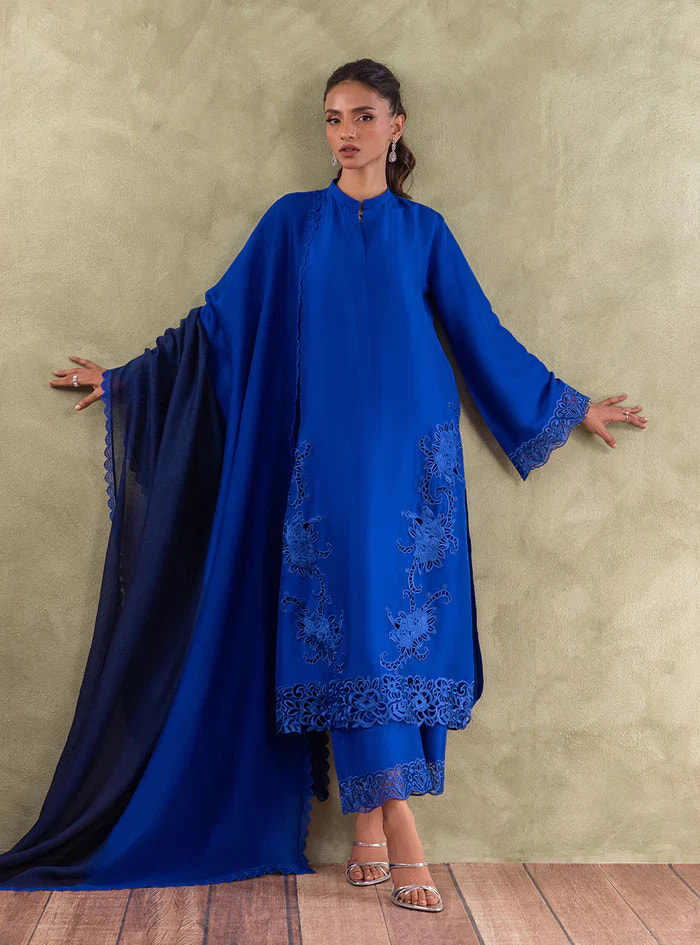 Zainab Chottani | Eid Edit 24 | Blue Diamond -  Zainab Chottani Formal - Original Designer Dress - House of Maryam