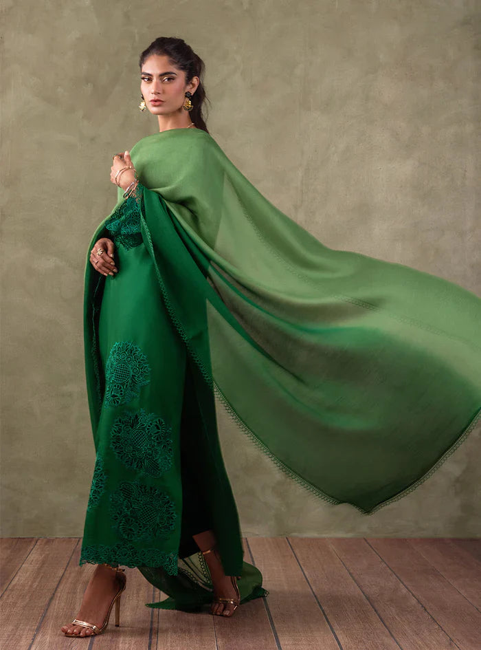 Zainab Chottani | Eid Edit 24 | Royal Jade by Designer Zainab Chottani - House of Maryam - Pakistani Designer Ethnic Wear in {{ shop.shopifyCountryName }}