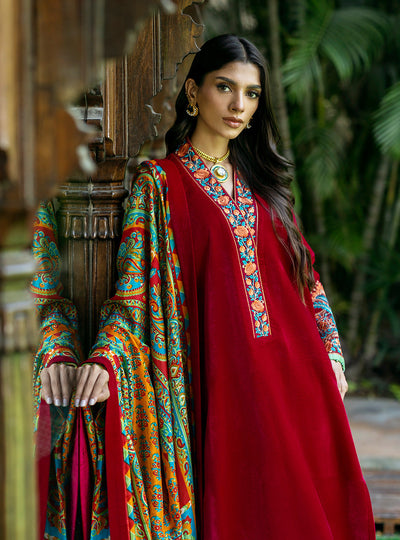 Zainab Chottani | Makhmal Luxe Pret | Shehla -  Zainab Chottani Ladies Clothes - Original Designer Dress - House of Maryam