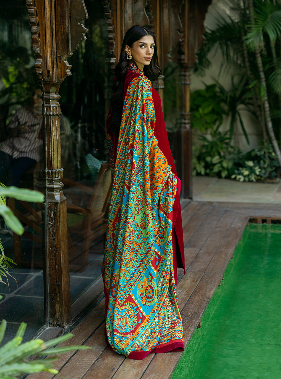 Zainab Chottani | Makhmal Luxe Pret | Shehla -  Zainab Chottani Ladies Clothes - Original Designer Dress - House of Maryam