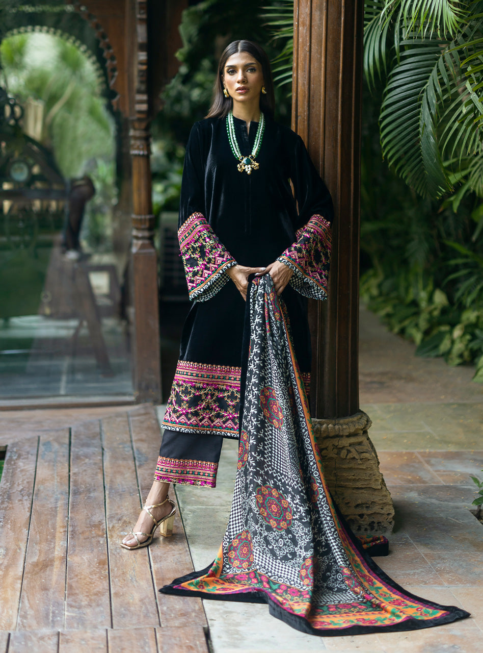 Zainab Chottani | Makhmal Luxe Pret | Ghazaleh -  Zainab Chottani Ladies Clothes - Original Designer Dress - House of Maryam