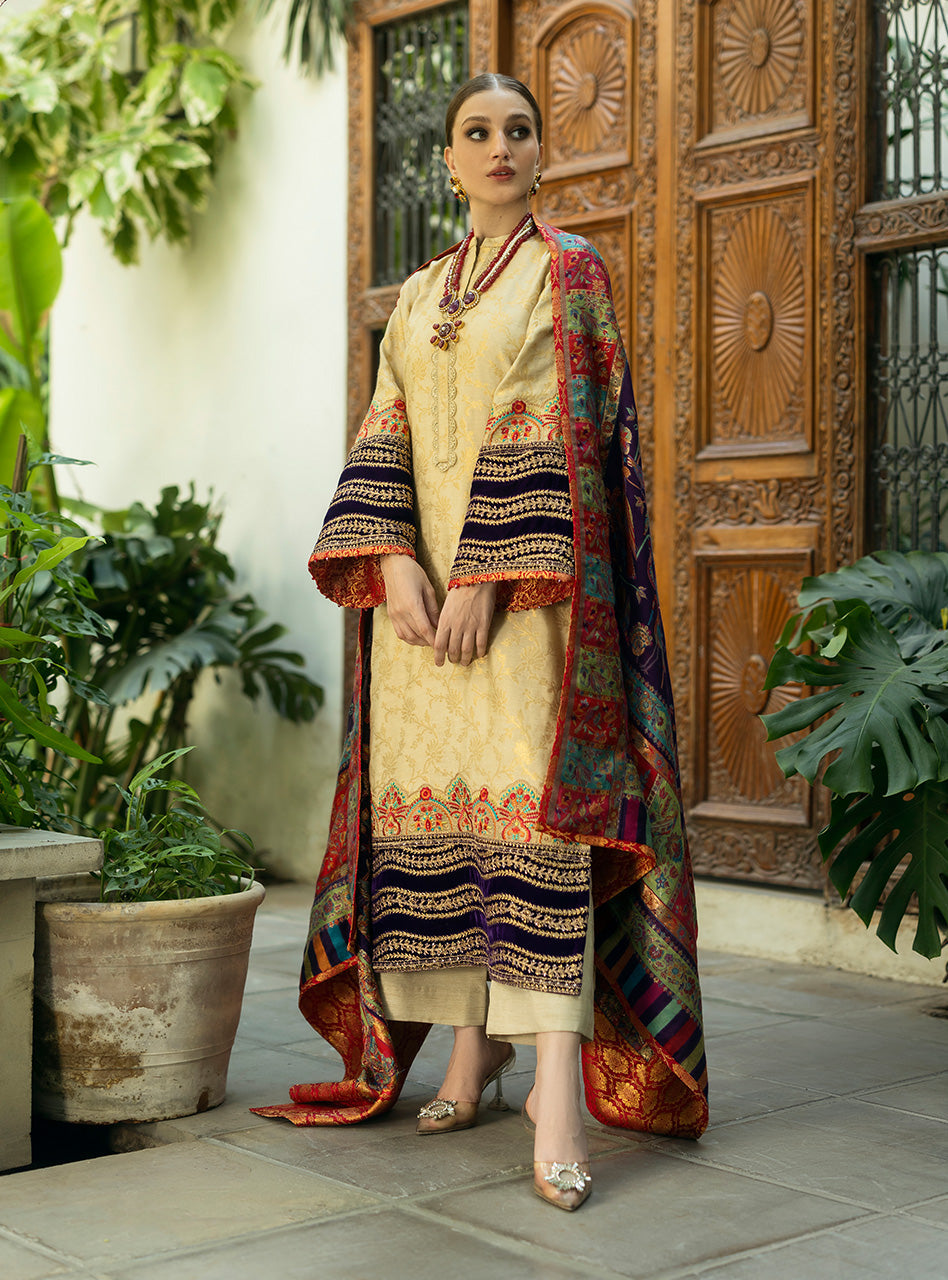 Zainab Chottani | Makhmal Luxe Pret | Zarrin -  Zainab Chottani Ladies Clothes -  House of Maryam