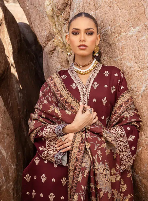 Zainab Chottani | Winter Shawls | Guzel -  Zainab Chottani Luxury - Original Designer Dress - House of Maryam