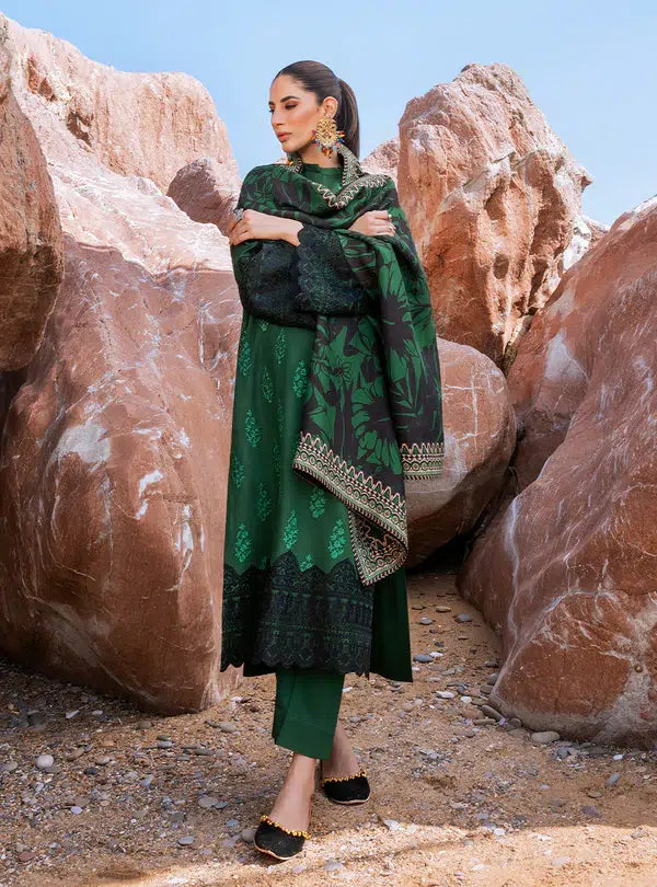 Zainab Chottani | Winter Shawls | Elif -  Zainab Chottani Luxury - Original Designer Dress - House of Maryam