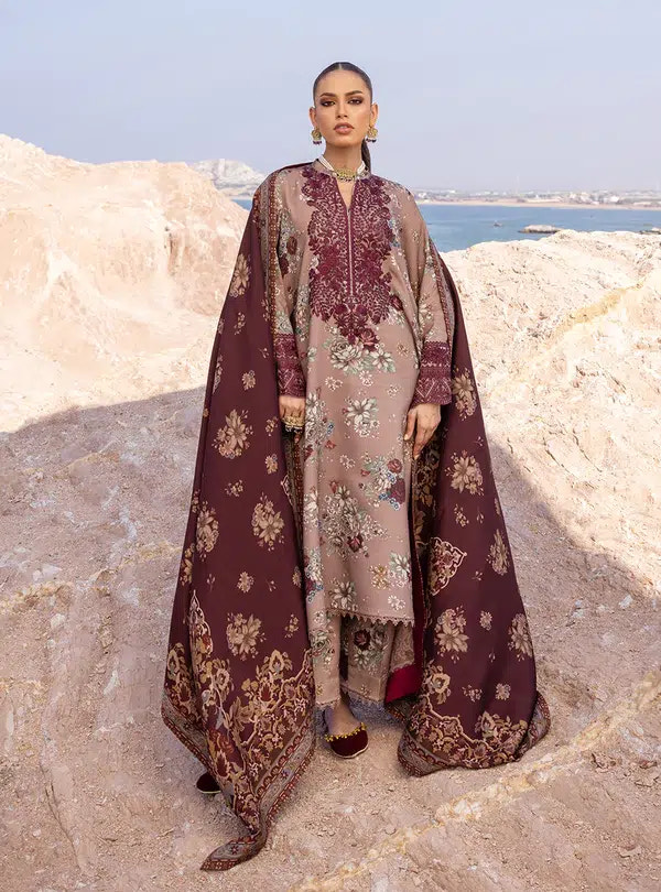 Zainab Chottani | Winter Shawls | AKS -  Zainab Chottani Luxury - Original Designer Dress - House of Maryam