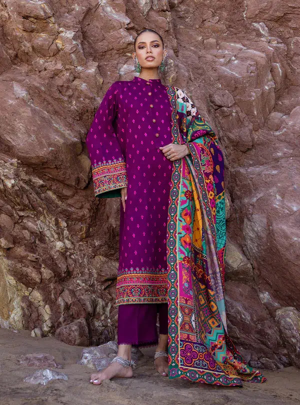 Zainab Chottani | Winter Shawls | Gul by Zainab Chottani - House of Maryam