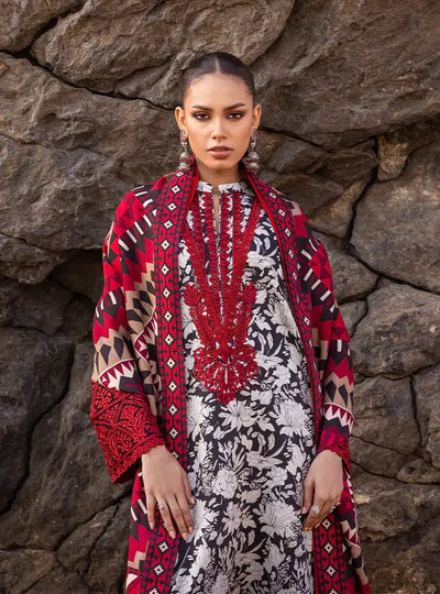 Zainab Chottani | Winter Shawls | Asna -  Zainab Chottani Luxury - Original Designer Dress - House of Maryam