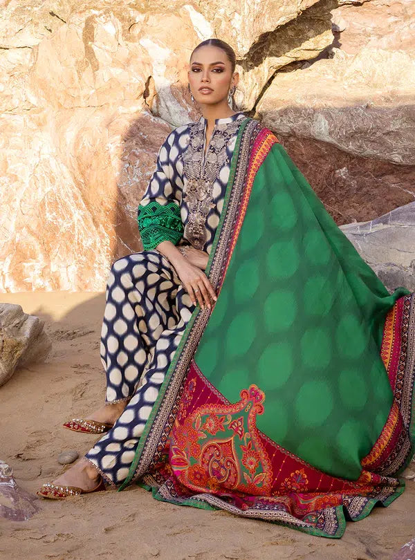 Zainab Chottani | Winter Shawls | Kiara -  Zainab Chottani Luxury - Original Designer Dress - House of Maryam