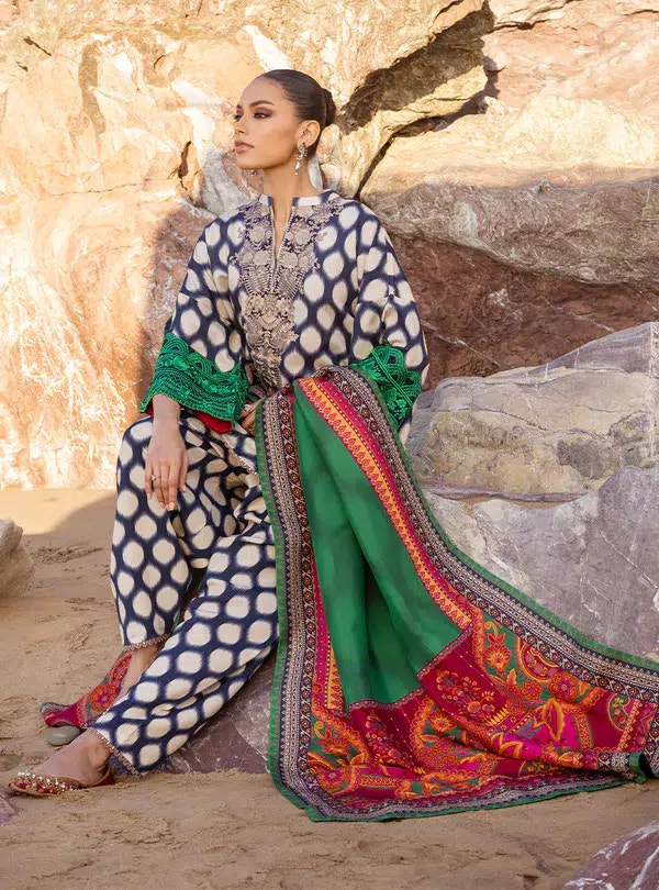 Zainab Chottani | Winter Shawls | Kiara -  Zainab Chottani Luxury - Original Designer Dress - House of Maryam