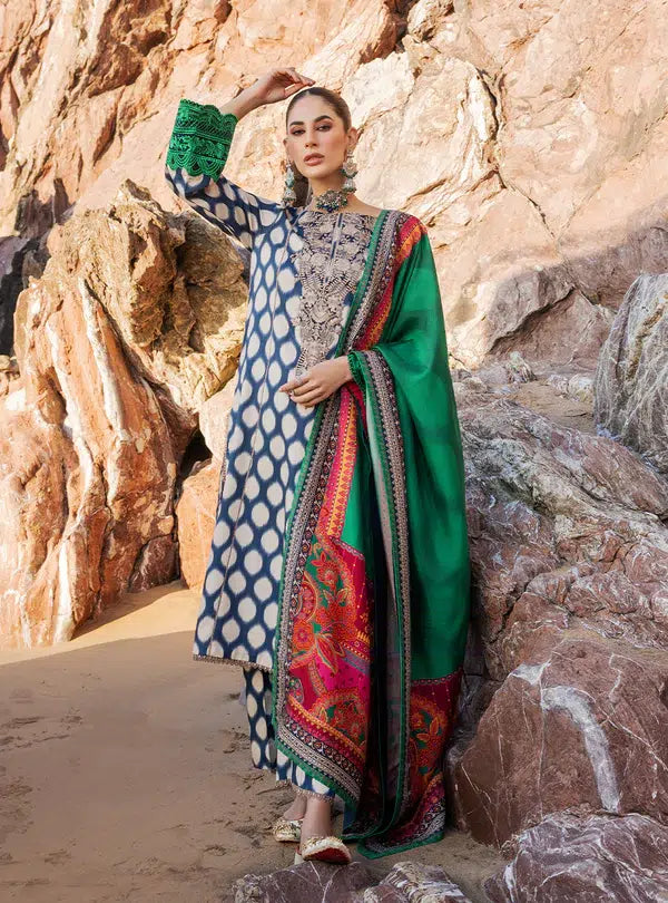 Zainab Chottani | Winter Shawls | Kiara -  Zainab Chottani Luxury - Original Designer Dress - House of Maryam