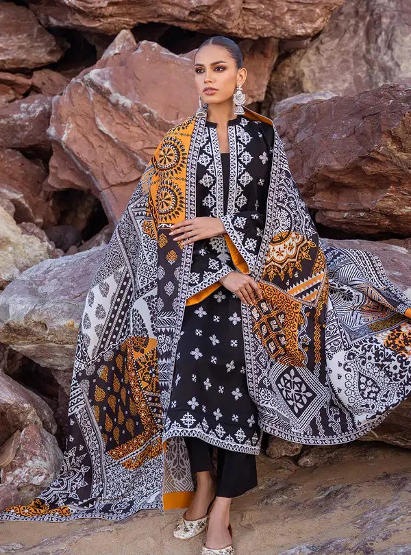 Zainab Chottani | Winter Shawls | Ryma by Zainab Chottani - House of Maryam