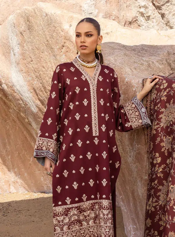 Zainab Chottani | Winter Shawls | Guzel -  Zainab Chottani Luxury - Original Designer Dress - House of Maryam
