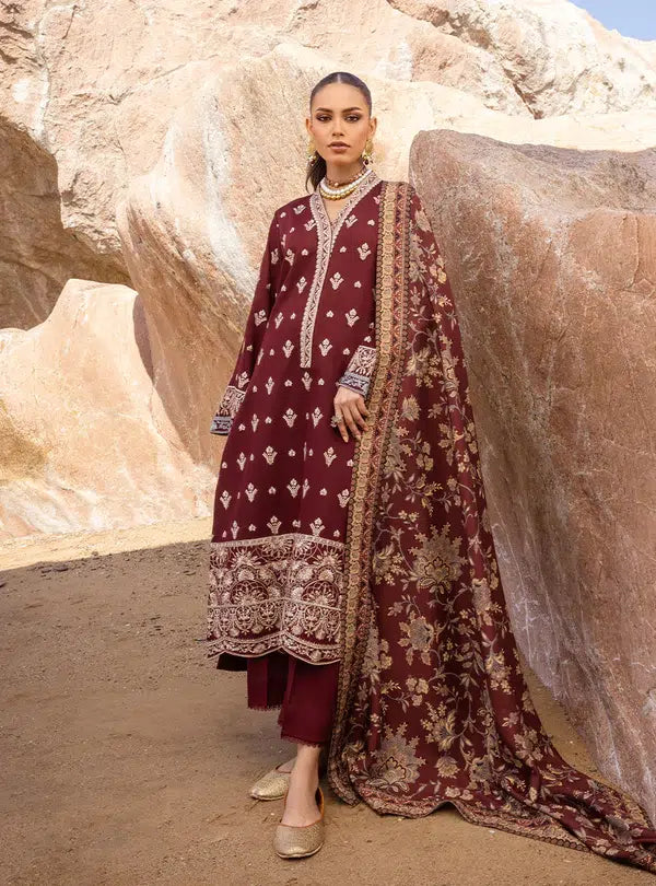 Zainab Chottani | Winter Shawls | Guzel -  Zainab Chottani Luxury - Original Designer Dress - House of Maryam