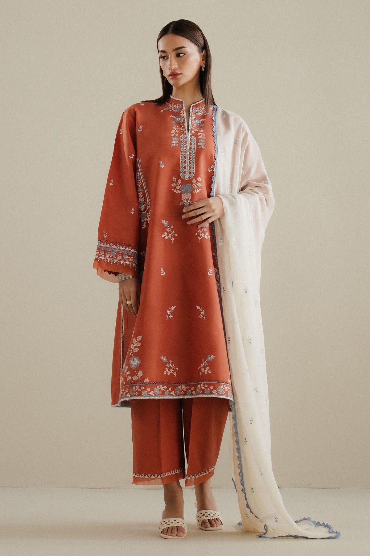 Zara Shahjahan | Pret Wear | CR25P0101 -  Zara Shahjahan Ladies Clothes - Original Designer Dress - House of Maryam