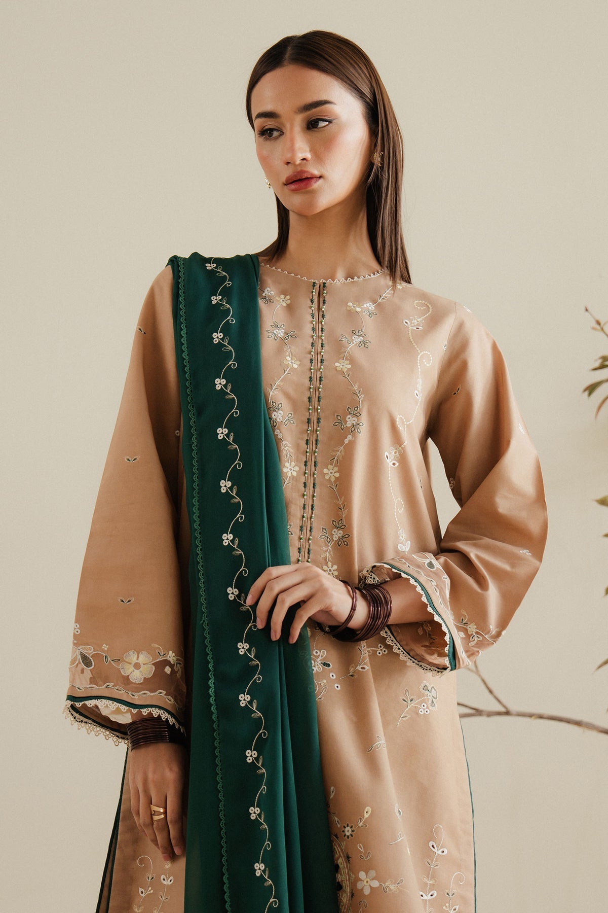 Zara Shahjahan | Pret Wear | CR25P0104 -  Zara Shahjahan Ladies Clothes - Original Designer Dress - House of Maryam