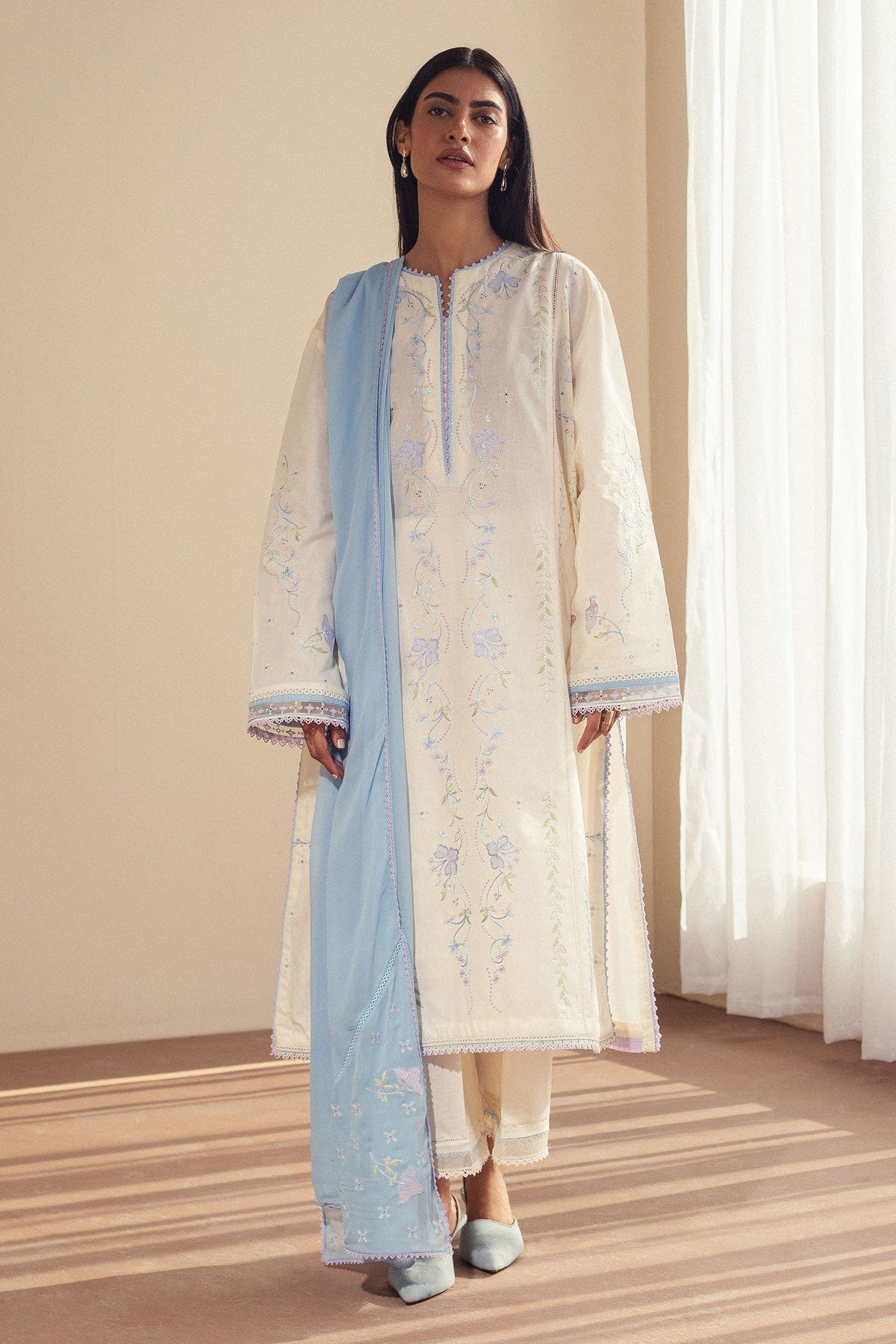 Zara Shahjahan | Pret Wear | CR25P0108 -  Zara Shahjahan Ladies Clothes - Original Designer Dress - House of Maryam