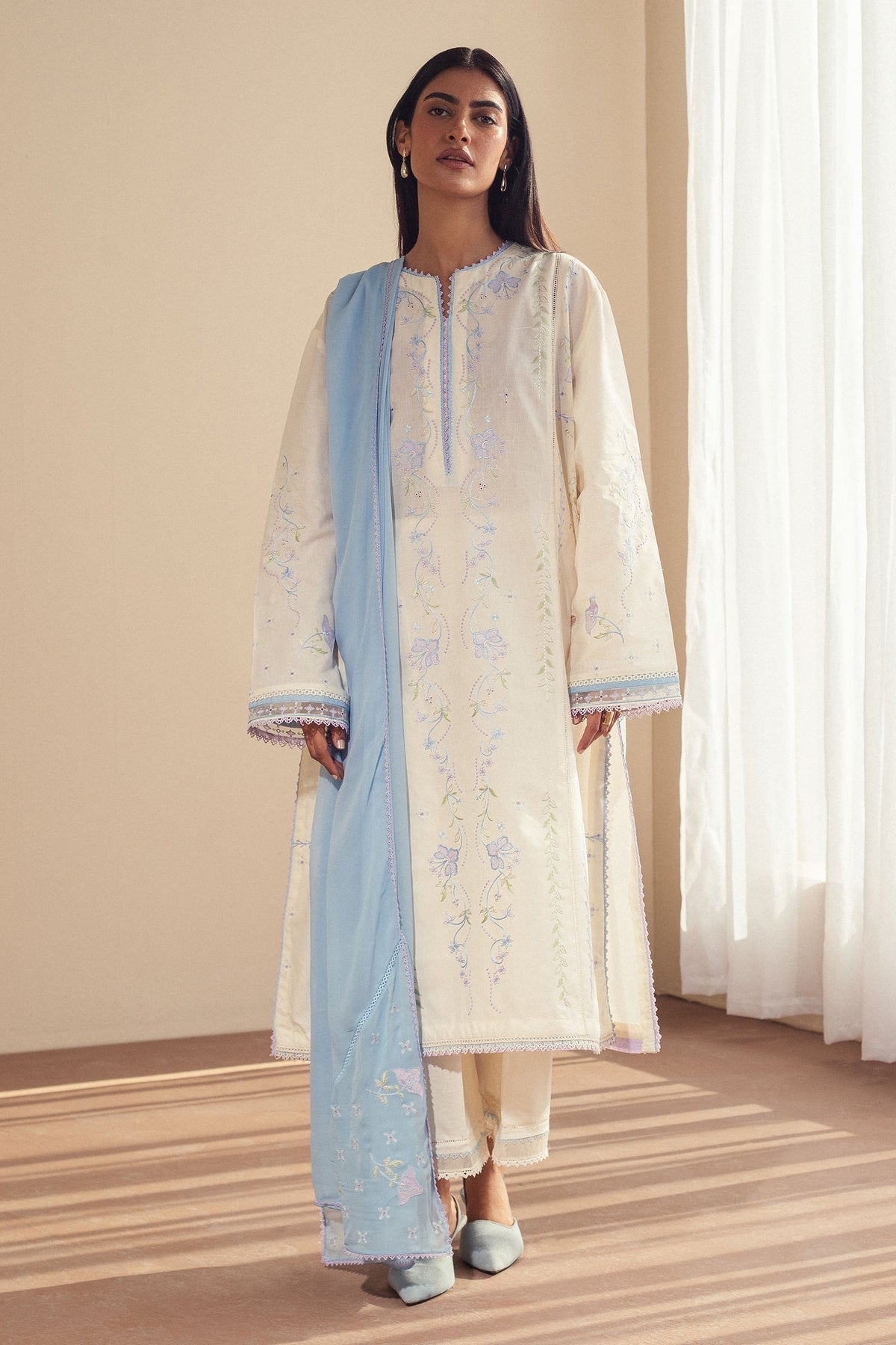 Zara Shahjahan | Pret Wear | CR25P0108 -  Zara Shahjahan Ladies Clothes - Original Designer Dress - House of Maryam